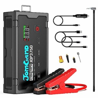 JOMGAND JQP3750 Jump Starter with Air Compressor: Review & Buying Guide