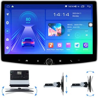 5G WiFi 10' Single Din Adjustable Touchscreen Car Stereo Review